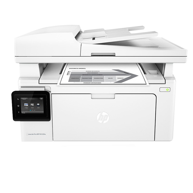 惠普hpm132fw黑白激光打印机一体机多功能复印扫描传真机一体机打印