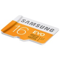 三星(SAMSUNG) microSD存储卡 16G(CLASS10 UHS-1 48MB/s) EVO升级版