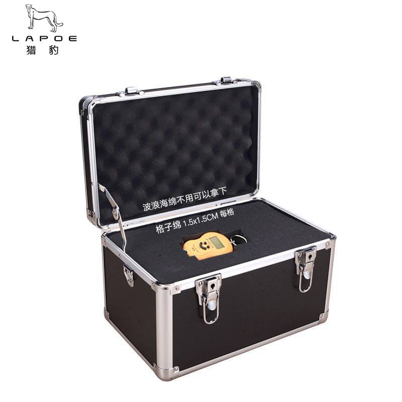 猎豹 铝合金工具箱 仪器收纳箱 大号44x30x31cm/个高清大图