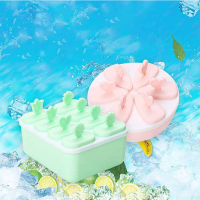 美之扣bbm12方形棒冰模 北欧粉雪糕模具卡通创意DIY冰淇淋家用冰棒冰棍自制冰箱冻冰块盒塑料雪糕模其他厨房用品小工具