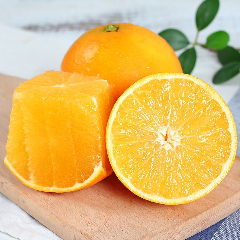 湖南冰糖橙新鲜水果新鲜橙子冰糖橙柑橘橙子夏手剥脐橙桔10斤精选大果