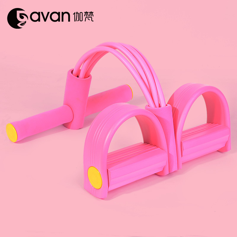 小燕飞拉伸器脚蹬拉力器拉力绳瘦肚子仰卧起坐辅助神器开肩拉背高清大图