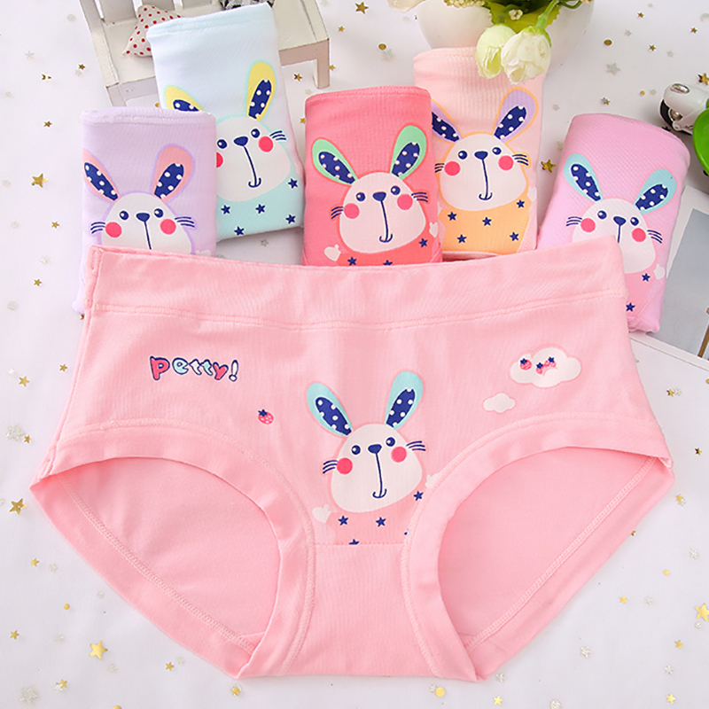4条装儿童内裤女宝宝中大童小女孩学生短裤三角女童内裤诺妮梦视频