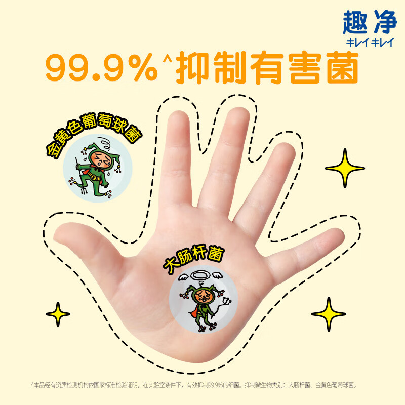 狮王250ml趣净泡沫抑菌洗手液(天然柠檬香)