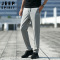 JEEP SPIRIT冰丝休闲裤男士夏季薄款宽松裤子新款速干运动裤7073