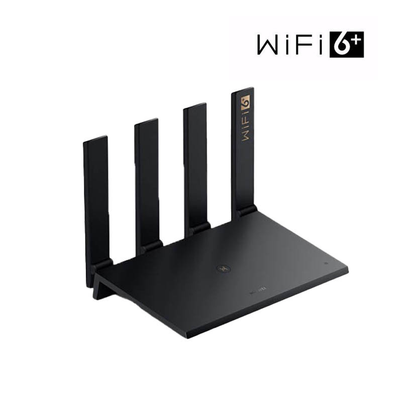 华为千兆路由卡AX3 电信定制版7102黑色 双核wifi6全千兆家用WiFi高速穿墙双频光纤大户型智能5G 三网通高速穿墙王