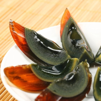 【中华特色】六安馆 牧鹅松花皮蛋溏心松花蛋大颗60-70g*20枚 散养麻鸭蛋河南阜阳特产1200g