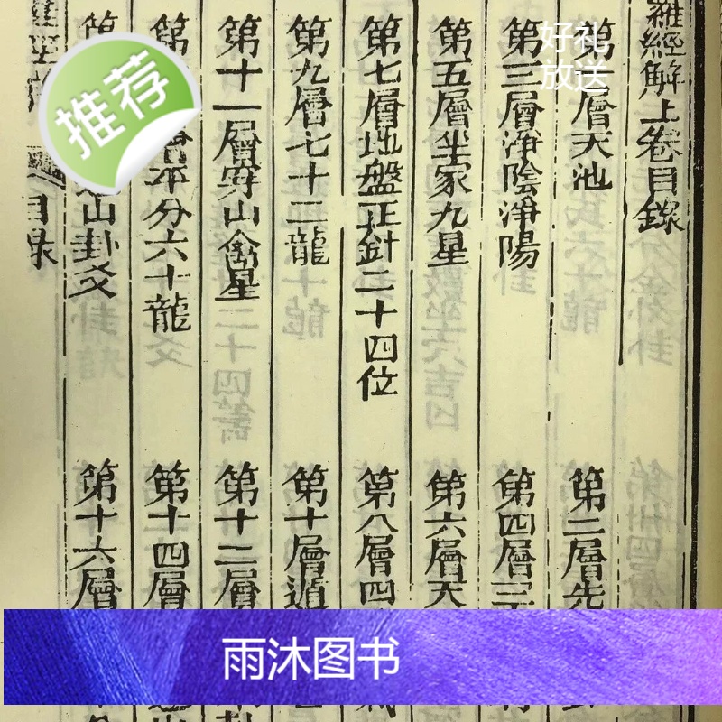 正版 罗经解 吴天洪 撰 皇极高清大图