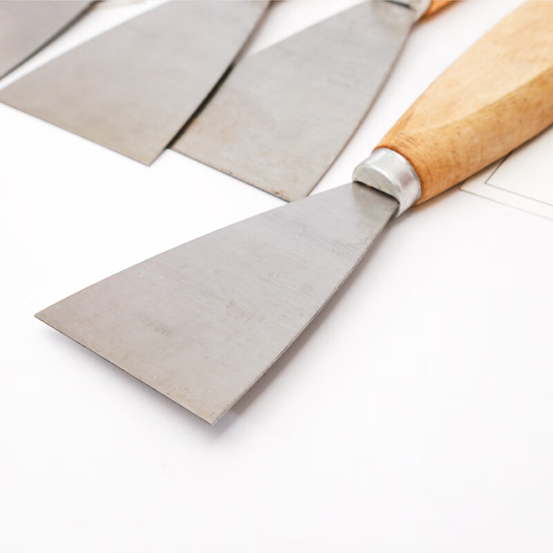 谐晟木柄油灰刀清洁刮刀铲刀腻子刀