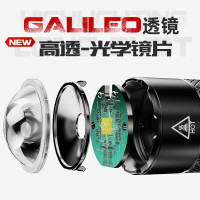 神火X60-S手电筒强光超长续航野外生存超亮变焦远射军户外骑行小型家专用灯