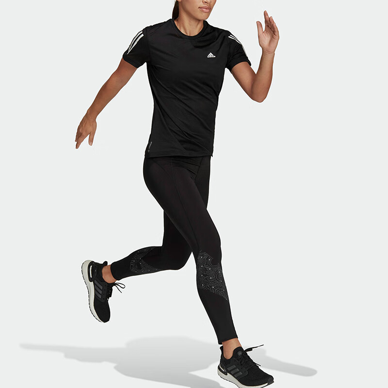 阿迪达斯 (adidas)Adidas/阿迪达斯2022年夏季 女子 运动训练 短袖T恤 H59273