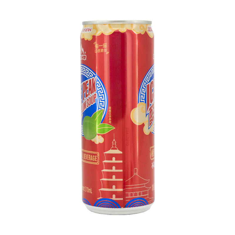冰峰西安老字号低糖酸梅汤饮料 310ml*24罐装传统古法熬制果汁饮品饮料整箱装