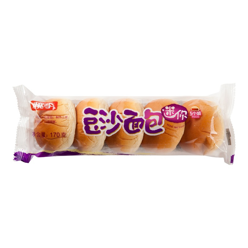 迷你豆沙面包170g