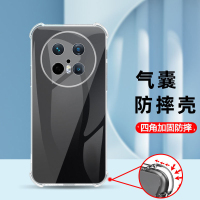 可波 适用于华为mate70四角气囊透明手机壳华为mate70pro透明全包边保护防摔保护壳气囊防摔
