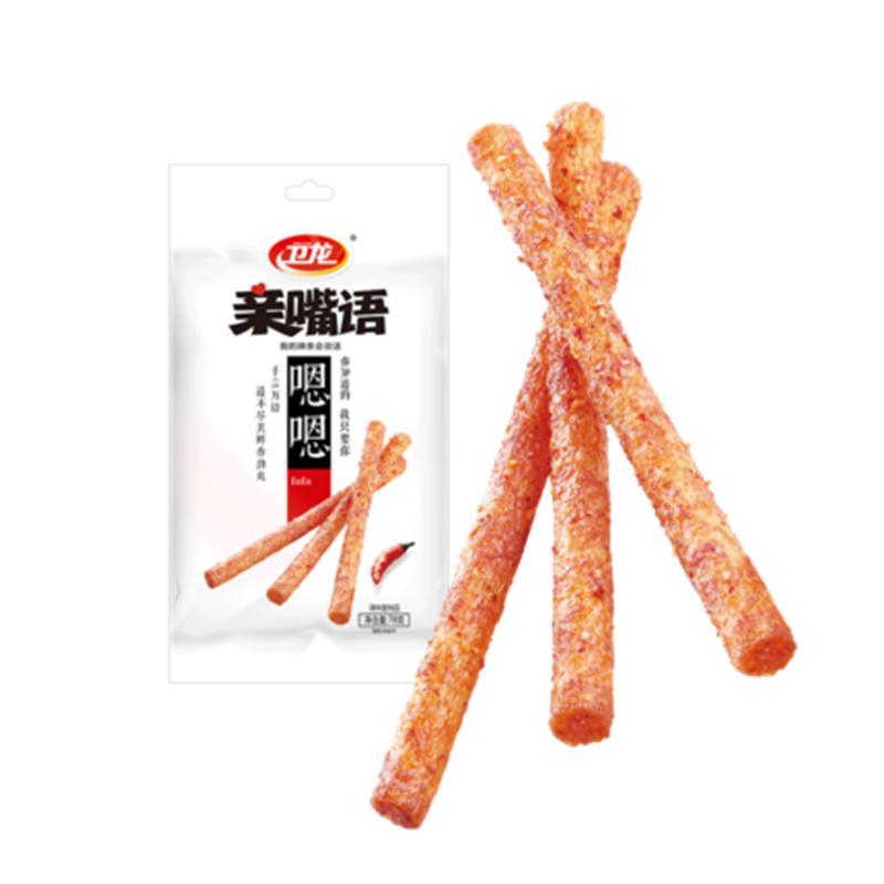 (白袋)卫龙78g大辣棒 不退换调味面制品