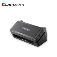 齐心(COMIX) QX1026 国产扫描仪 馈纸式 A4幅面 26ppm/52ipm 黑色 单位：台