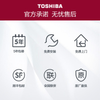 东芝(TOSHIBA)日本智能马桶盖板洁身器坐便器 即热活水 暖风烘干 座圈加热全自动冲洗 T5-86B6 全功能除臭款