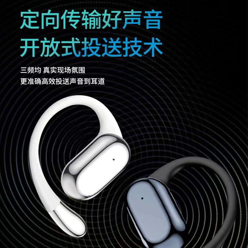 苏宁宜品酷客联名全开放式真无线蓝牙耳机 挂耳式 OWS29高清大图