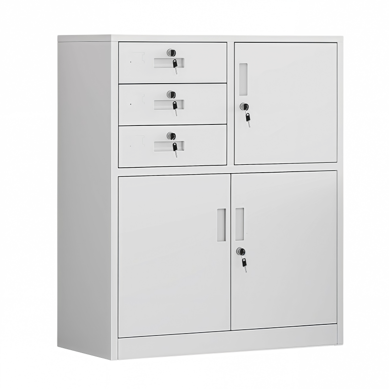 义尊矮柜三斗台高清大图