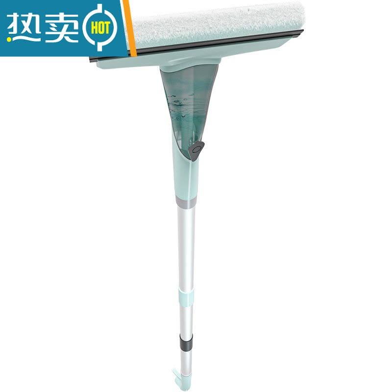 敬平擦玻璃器家用高空专业搽玻璃刮刷窗户器清洗工具擦窗器 普通款+纱窗清洁刷图片