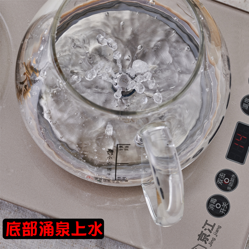 全自动上水电热烧水壶套装煮茶器玻璃专用功夫茶泡茶炉