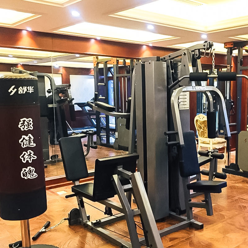 舒华高端综合性四人站室内健身器械运动健身大型力量训练器SH-G5205