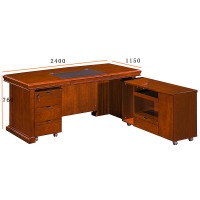 榭邦5124办公家具 2400mm*1300mm*760mm 班台