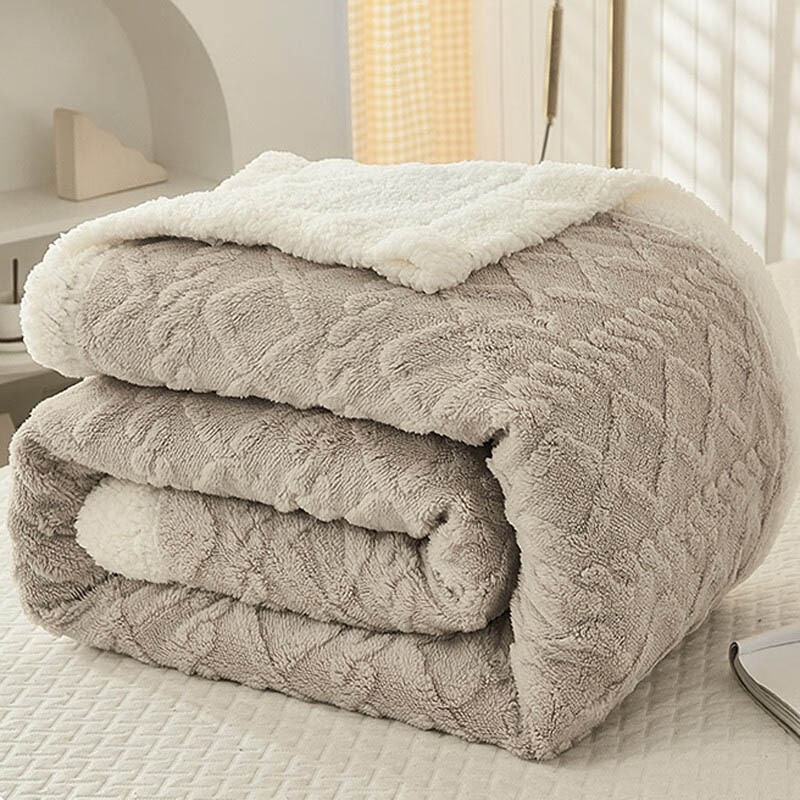 皮尔特保罗 P0LOT-2313顶奢羊羔绒毯200cm*230cm