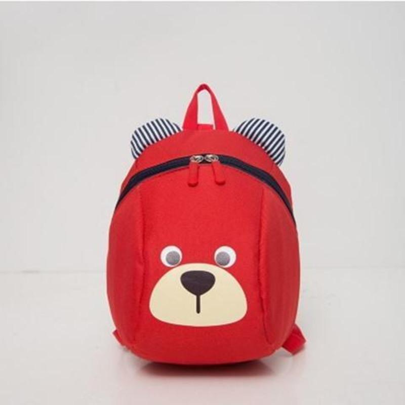 儿童小背包宝宝书包迷你1-3岁卡通可爱婴幼儿园恐龙女孩男孩韩版 小熊