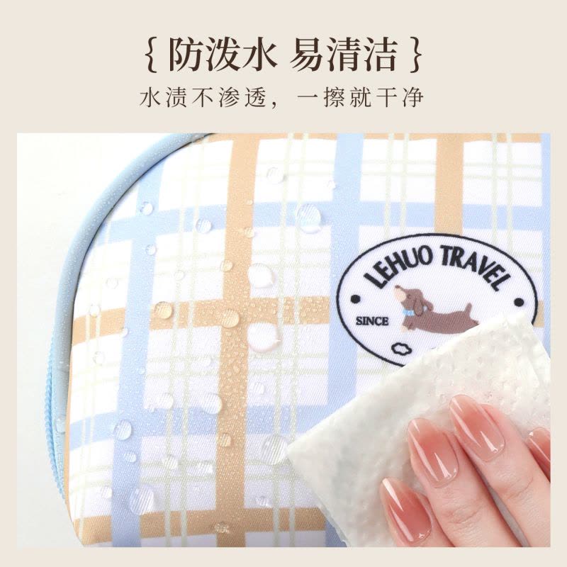贝壳化妆包小号便携2026新款高端收纳小包外出小型随身迷你补妆包图片
