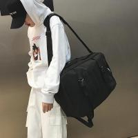 领头鸟ins风双肩包女2020新款韩版原宿ulzzang背包男学生情侣大容量书包