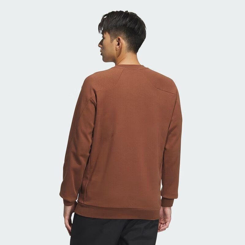 Adidas阿迪达斯男装新款运动针织舒适圆领卫衣套头衫 JZ8421 C