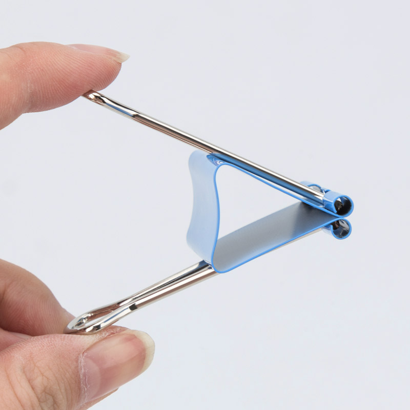 广博(GuangBo) W48108 41mm 24只/盒 长尾票夹 长尾夹 彩色高清大图