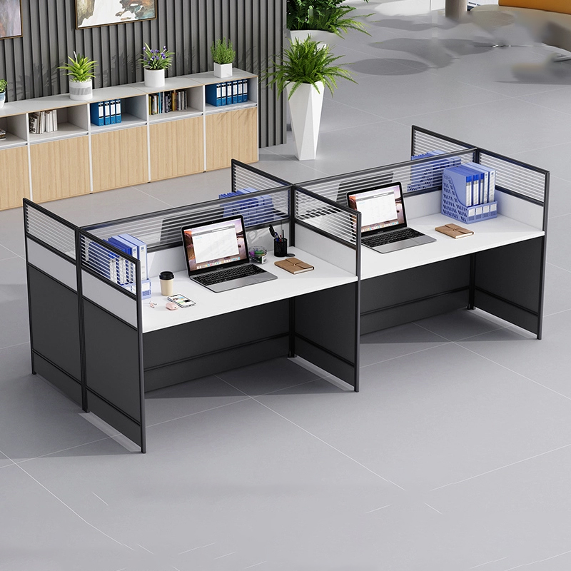 中豫鑫泽 ZYXZ5031425 职员桌屏风工位职员办公桌 对坐四人位高清大图