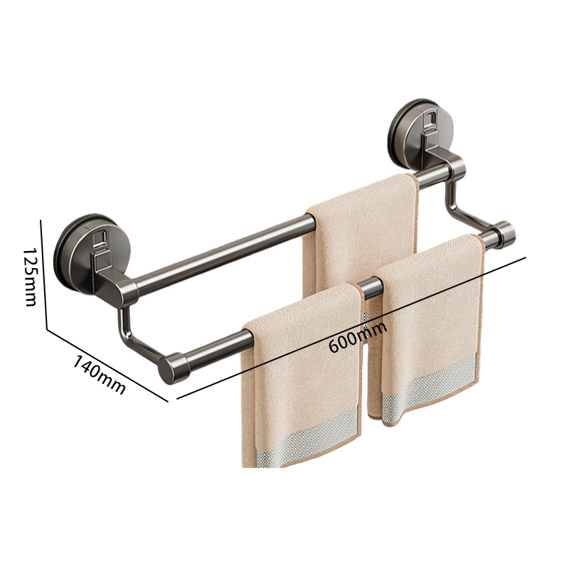 豫汉迎吸盘毛巾架 吸盘毛巾架600*140*125mm个