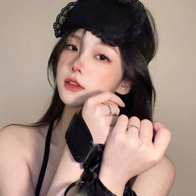 长夜漫漫性感蕾丝眼罩情趣面罩化装舞会古风流苏网红面纱面具4046hTWO高清大图