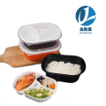 金胜星 一次性026双层煲仔饭盒1000ml 200套/箱 橙色