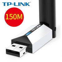 [高增益天线]TP-LINK USB无线网卡台式机TL-WN726N非免驱动电脑笔记本wifi信号发射接收器迷你wifi