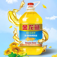 金龙鱼 食用植物调和油(清香)5L / 葵花籽食用调和油 5L 食用油 添加葵花籽油大豆油