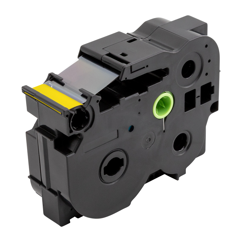 爱墨 AZE-651标签色带黄底黑字24mm /个高清大图