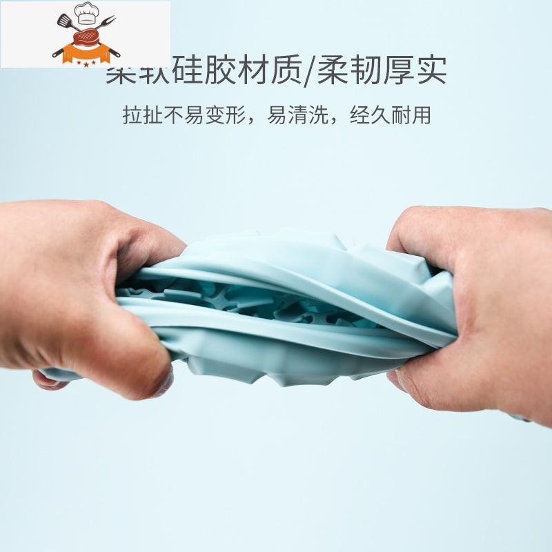 硅胶冰格制冰盒做冰球器家用雪糕速冻器冰箱冻冰块棒冰pp模具96 敬平 硅胶模具 熊猫兔3连高清大图