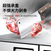 澳柯玛(AUCMA) 展示柜 HC-18X6G 工程款工作台全冷藏展示柜保鲜平冷厨房不锈钢1.8米长0.6米宽