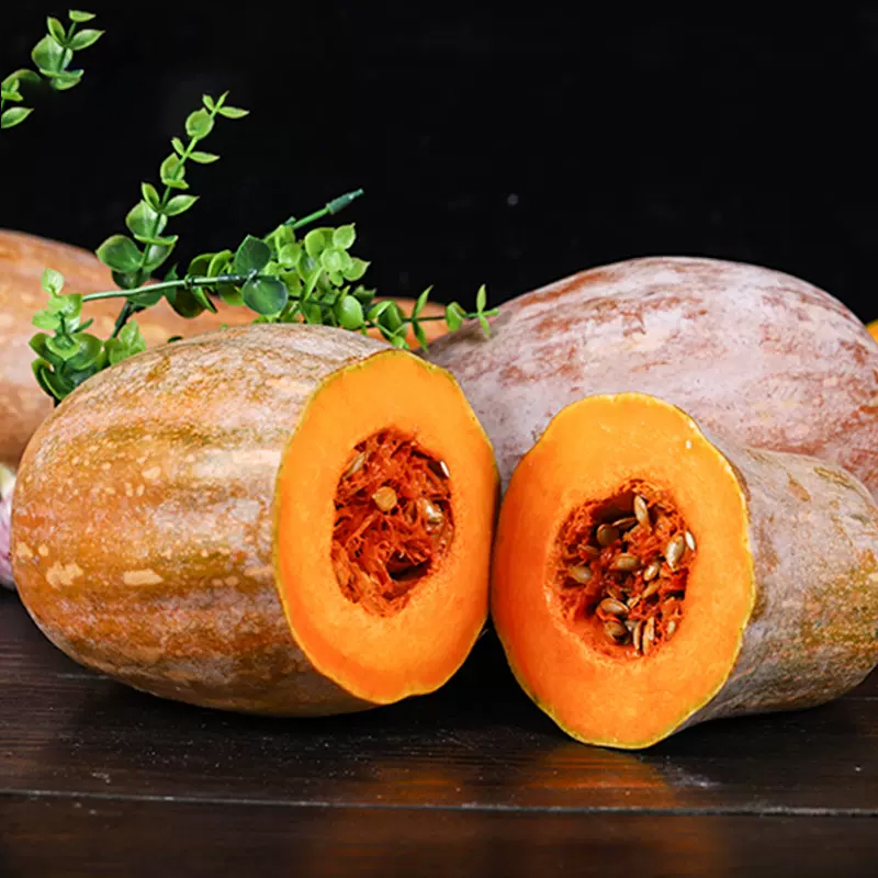 [西沛生鲜]云南新鲜老南瓜 净重9-10斤 当季蔬菜宝宝辅食农家自种老品种南瓜高清大图