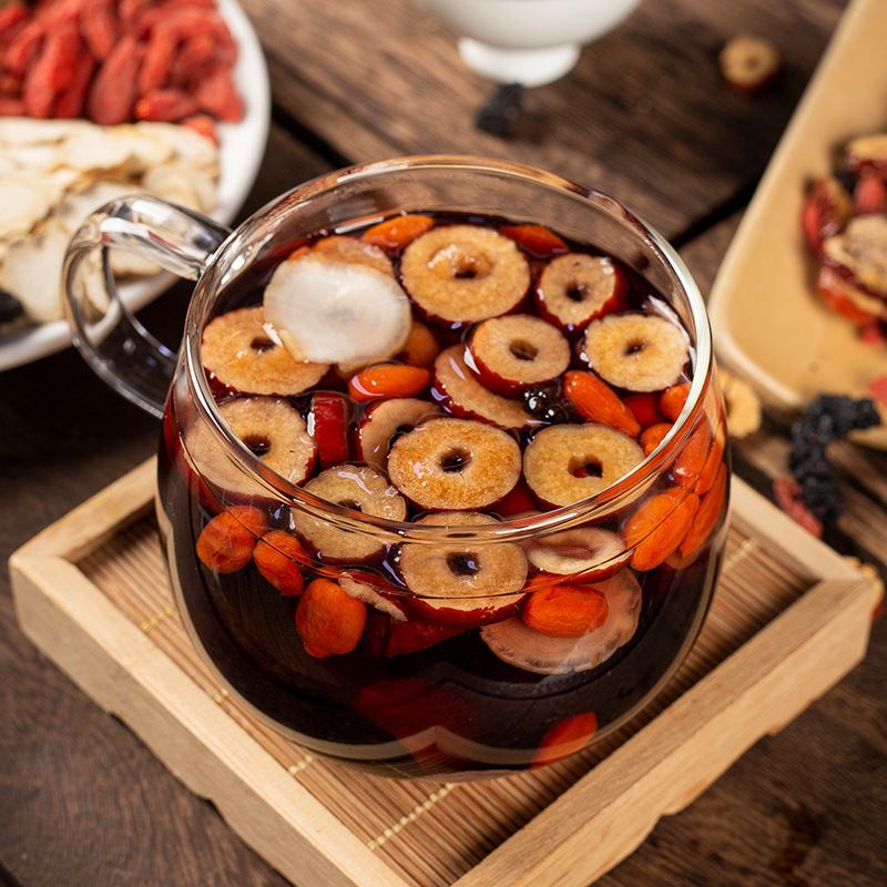 人参五宝茶养生茶人参五宝茶150g/盒真材实料玛咖男性茶八宝茶玛卡黄