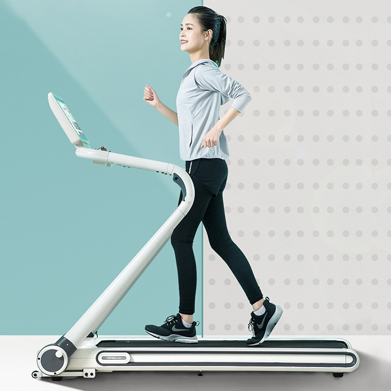 佑美跑步机优雅白爽朗清u20跑步机家用款智能简易电动室内折叠健身