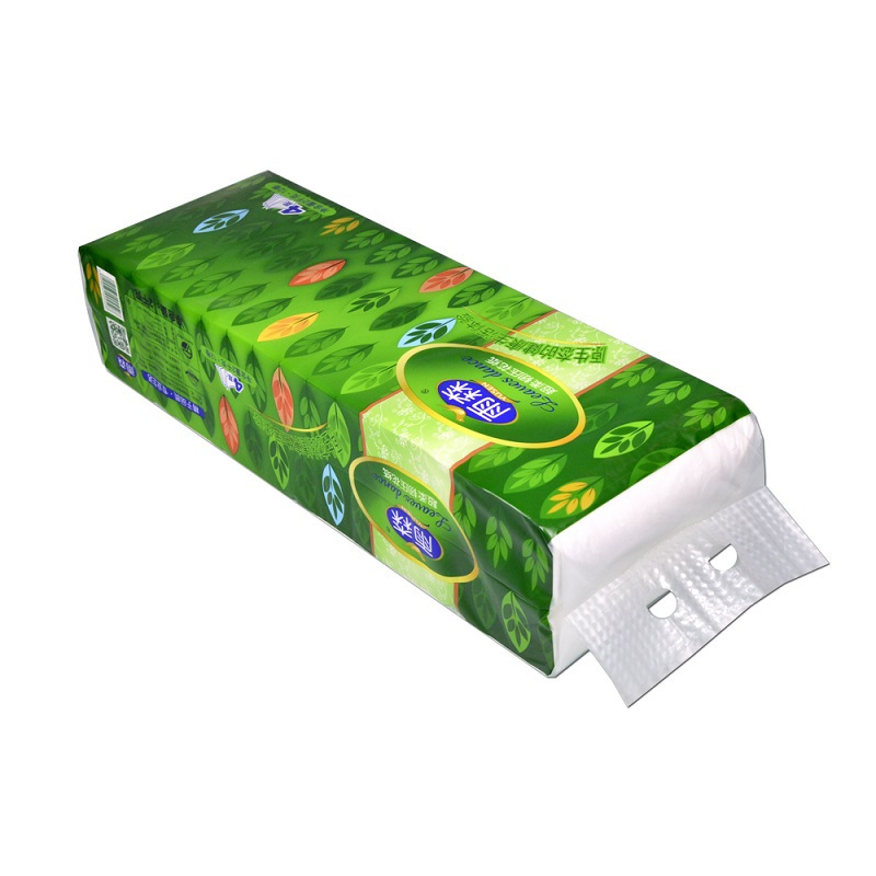 雨森4023绿意1800实心卫生纸卷纸12卷1提6提箱视频