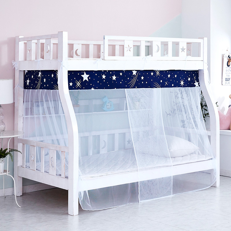 子母床蚊帐上下铺梯形床12m双层上下床15米儿童家用135米