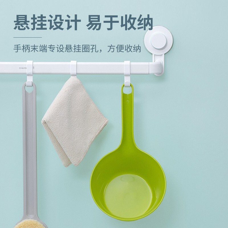 茶花(CHAHUA) 1911通用水瓢 上口直径16cm 底直径11.6cm 高9.5cm 全长29cm 手柄13cm高清大图