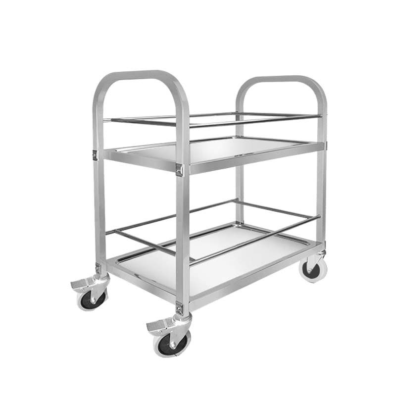 广亿隆定制厨房不锈钢餐车移动收送餐车图片