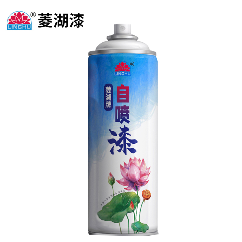 菱湖漆 自喷漆 400ml 瓶高清大图